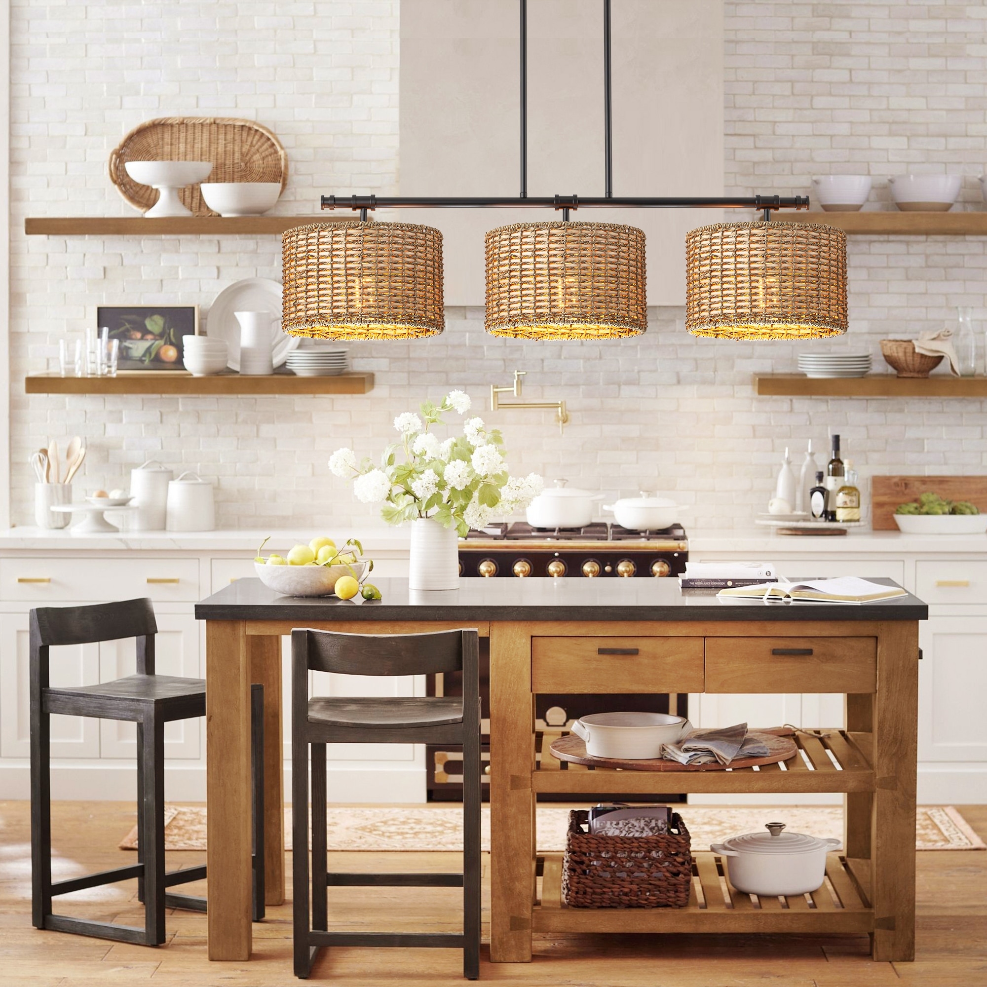 Pottery barn farmhouse pendant lights 2025