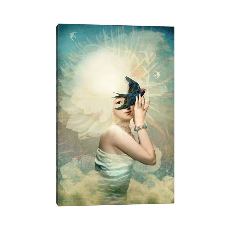 iCanvas "The Sun" by Catrin Welz-Stein Canvas Print