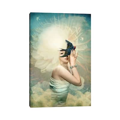 iCanvas "The Sun" by Catrin Welz-Stein Canvas Print