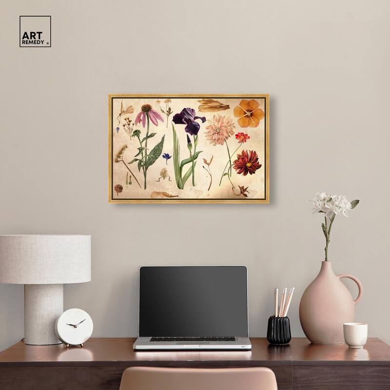 Floral Selection II Canvas by Art Remedy