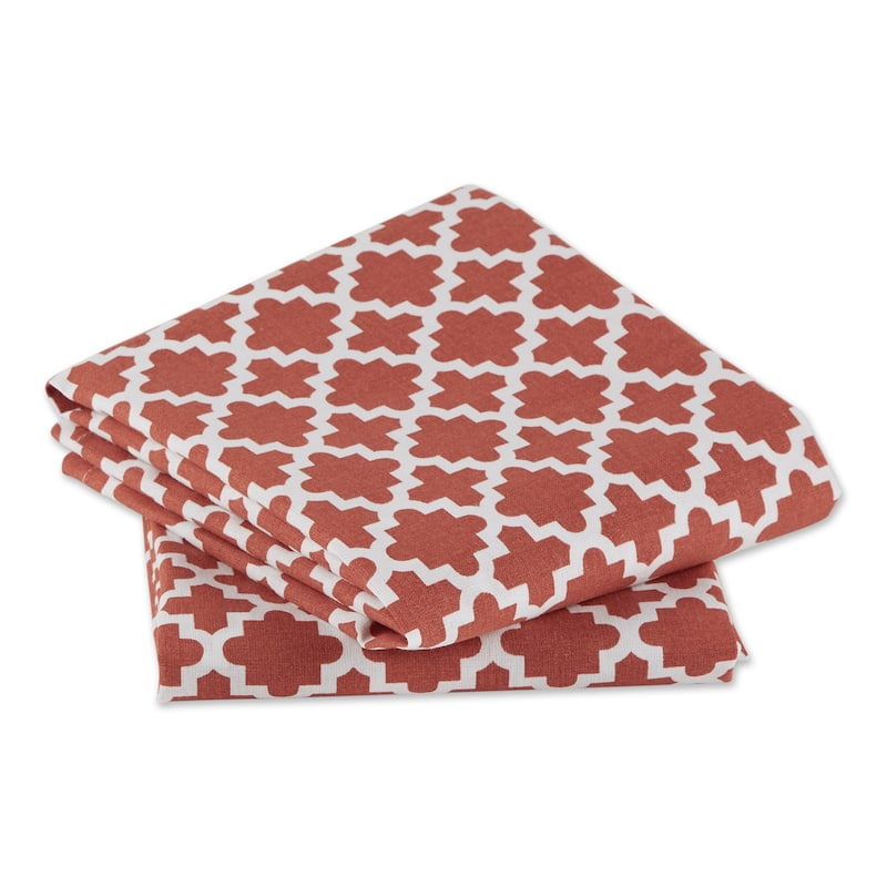 Design Imports Lattice Dishtowel Set of 2 (28 inches long x 18 inches wide)