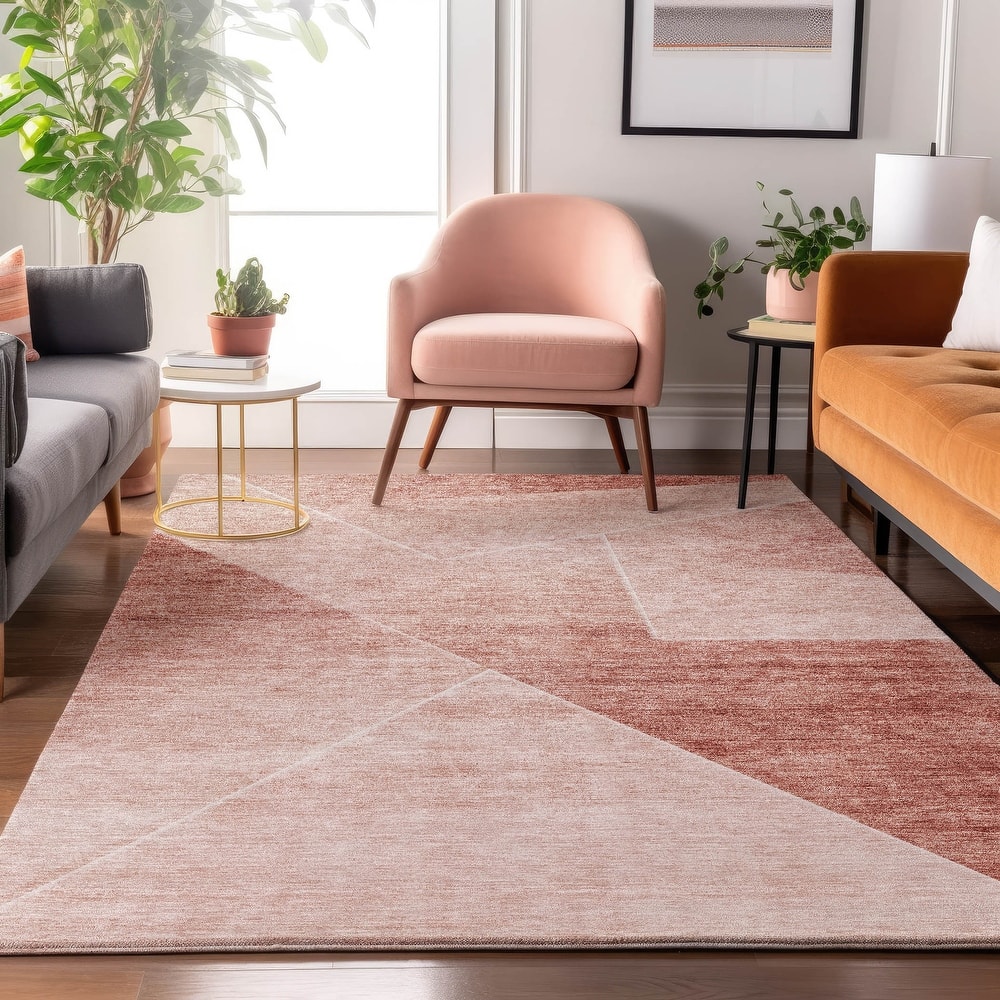 Premium Washable Super Soft Modern Mid Century Mayfield Rug