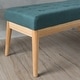 preview thumbnail 7 of 37, Saxon Mid-century Tufted Ottoman Bench by Christopher Knight Home