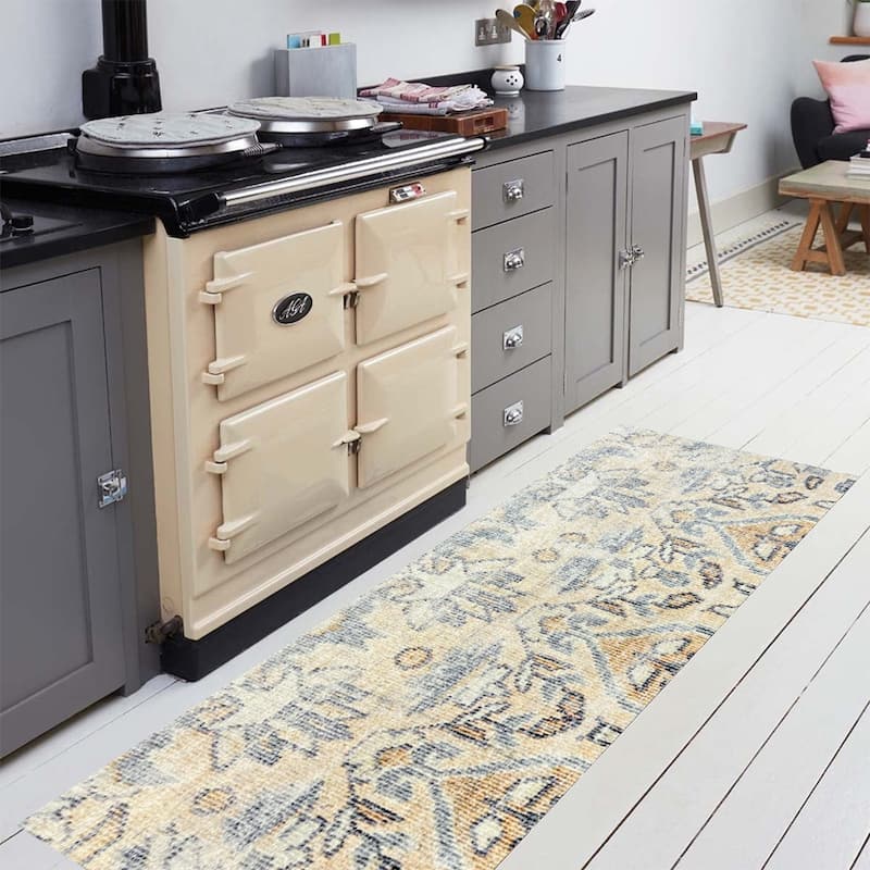 Ceya Stain Resistant Area Rug By HomeRoots - 2' X 6'