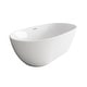 preview thumbnail 105 of 173, Adler Soaking Bathtub in Glossy White