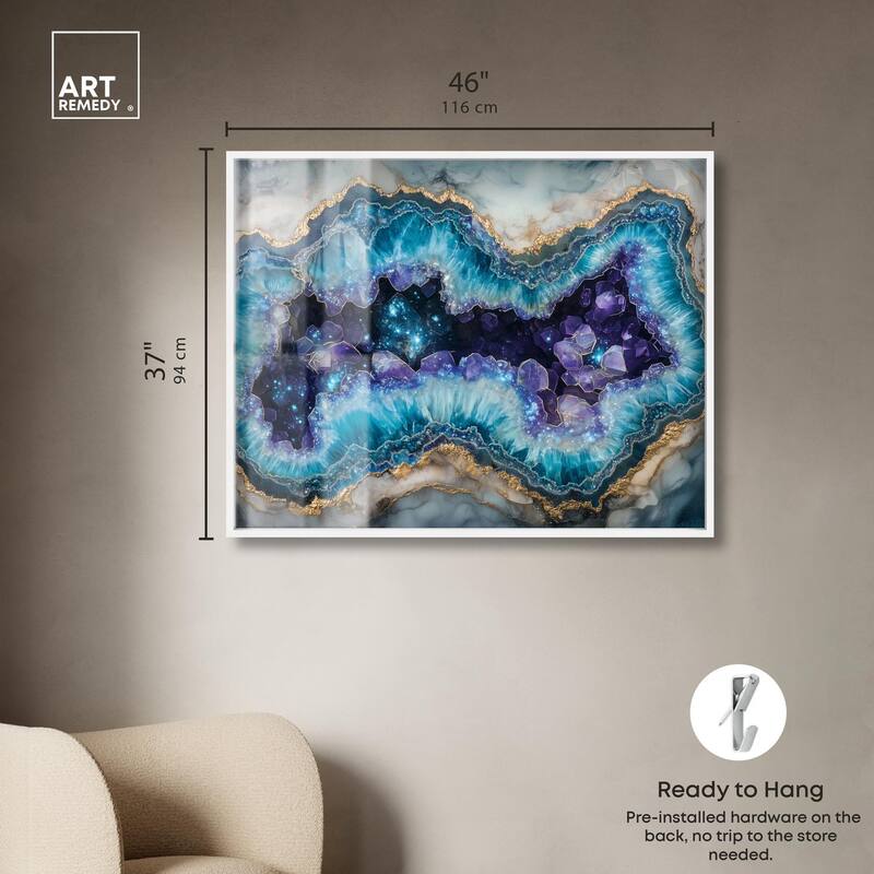 Stellar Shard Core Shadowbox by Art Remedy