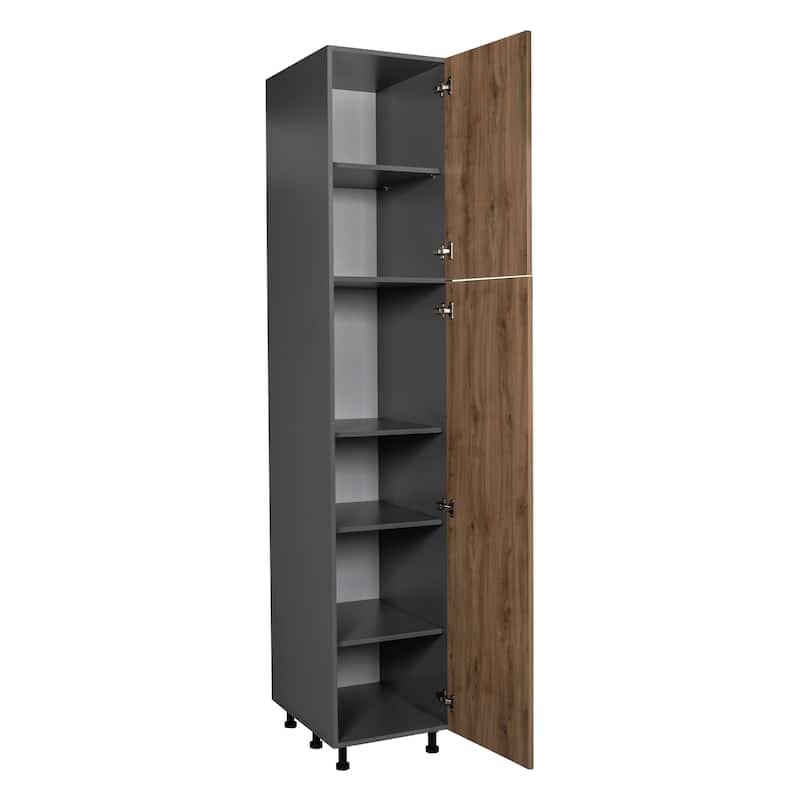 18" x 96" Utility Cabinet-Double Door-Grey - 18 x 96 x 23 3/8
