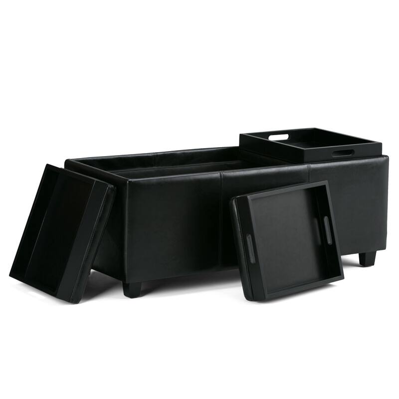 Modern Storage Ottoman for Living Room