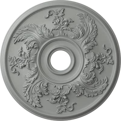 23 5/8"OD x 4 5/8"ID x 1 7/8"P Acanthus Twist Ceiling Medallion