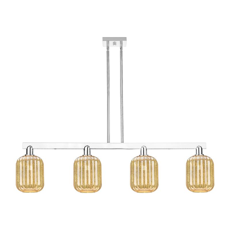 Innovations Lighting 716-4I-13-48 Preston Linear Cylinder Preston 4 - Polished Chrome / Mercury