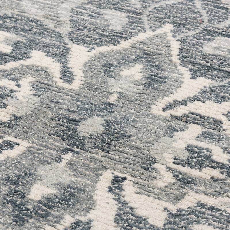 Alora Decor Tabatha Brown Hand-tufted Wool Blend Rug