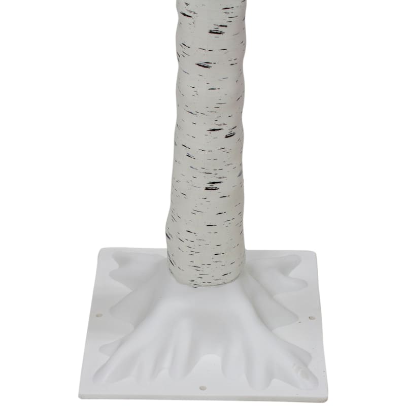 6' Lighted Christmas White Birch Twig Tree Outdoor Decoration - Warm White LED Lights