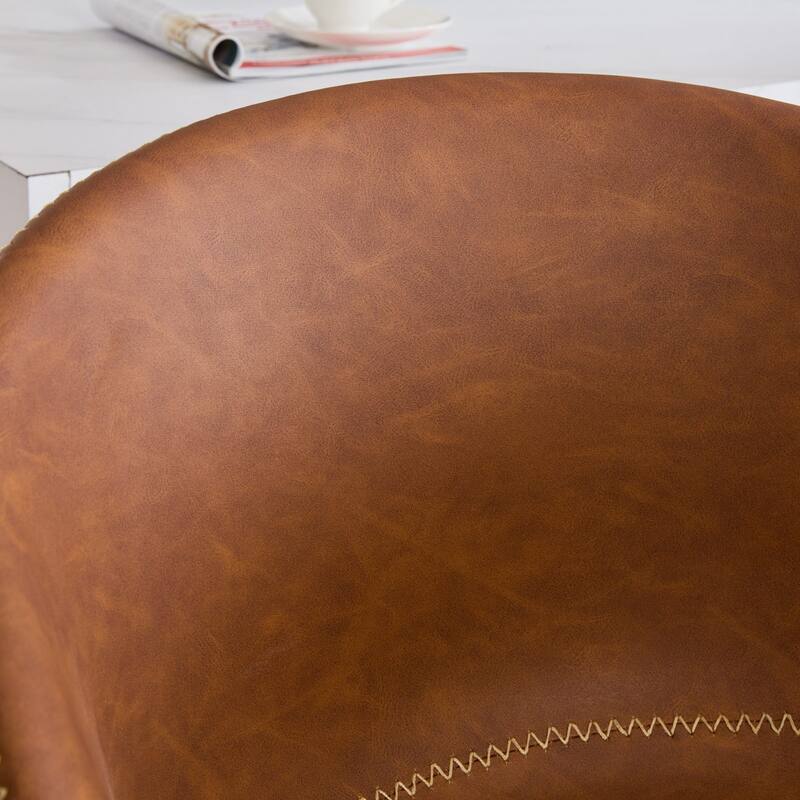 Mid-Century Modern Upholstered Counter Height Bar Stool