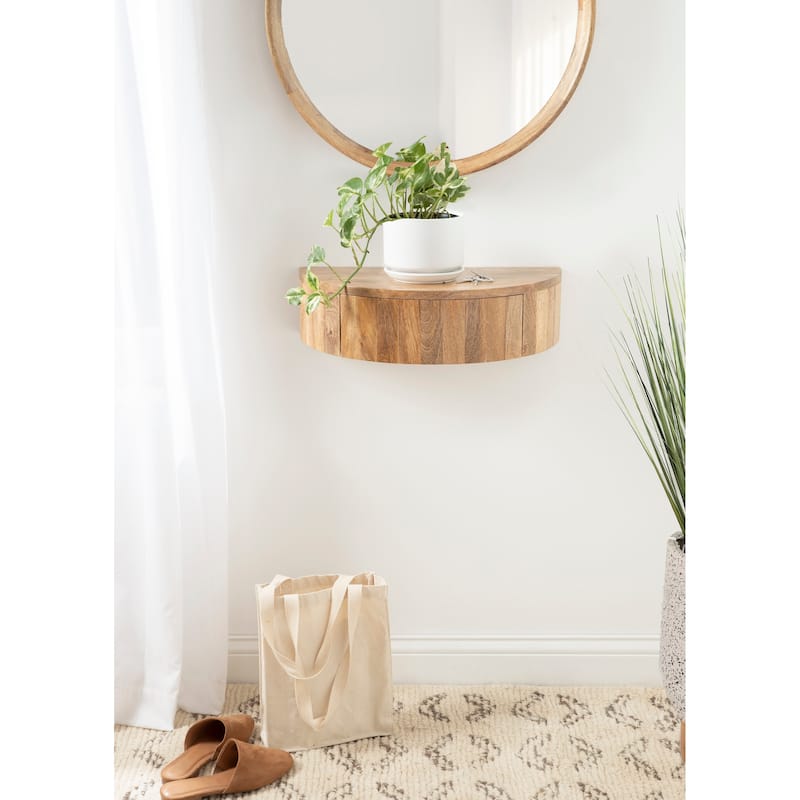Kate and Laurel Reid Floating Wood Side Table