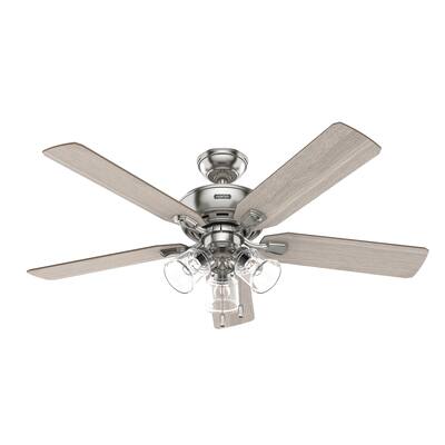 Hunter 52" Rosner Ceiling Fan with LED Light Kit and Pull Chain