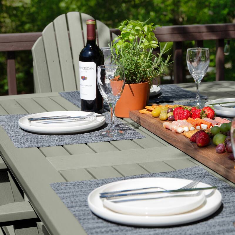 HIGHWOOD Hamilton Adirondack 7-Piece Outdoor Dining Height Set