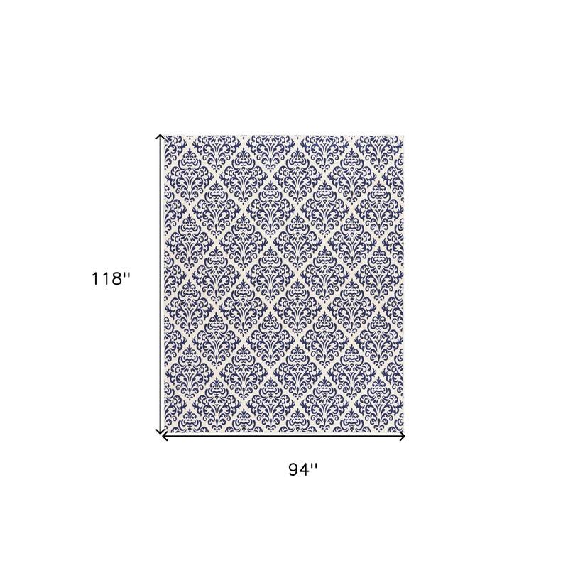 Lizo Power Loomed Area Rug By HomeRoots - 118' X '94' X '0.5