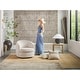 preview thumbnail 5 of 9, Galey Alix x Livabliss Maria Elena II Vintage Medallion Area Rug