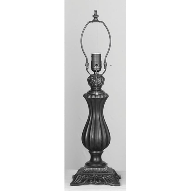 Meyda Tiffany 48050 Neoclassical 14" Tall Lamp Base