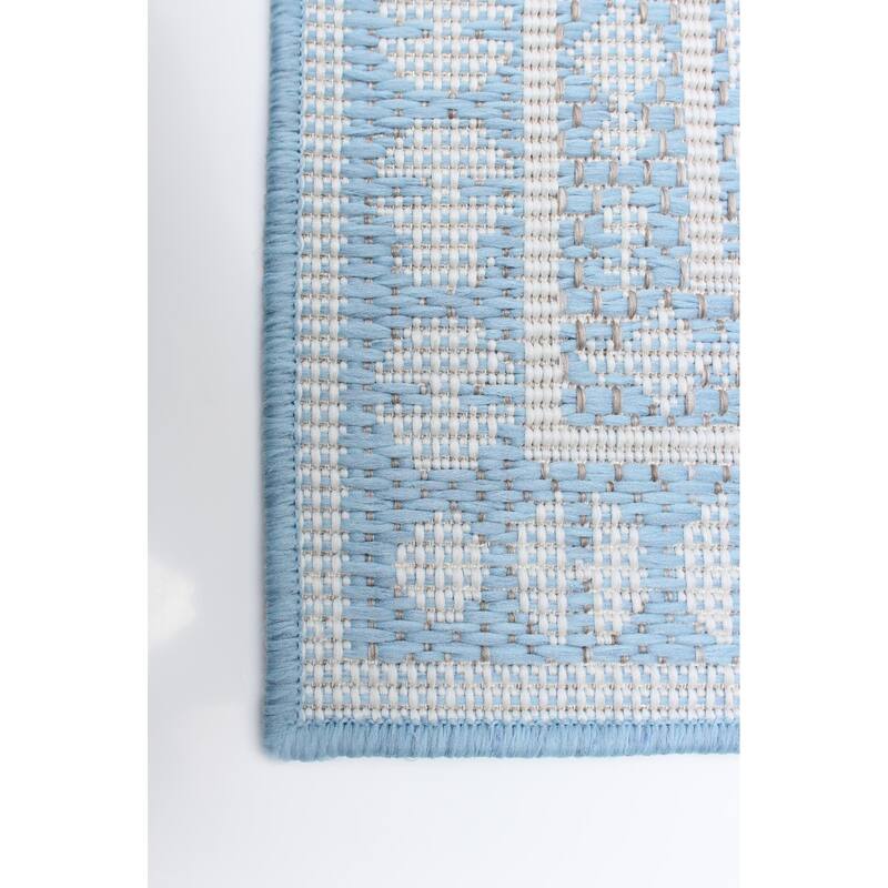 ECARPETGALLERY Veranda Traditional Indoor/ Outdoor Rug