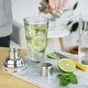 preview thumbnail 5 of 7, Glass Recipe Shaker by True - Clear - 9" x 3.25"