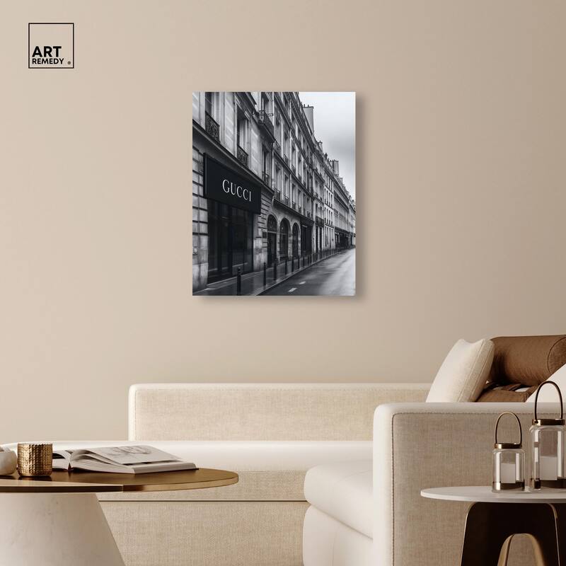 Paris Love Canvas by Art Remedy, Gallery Wrapped