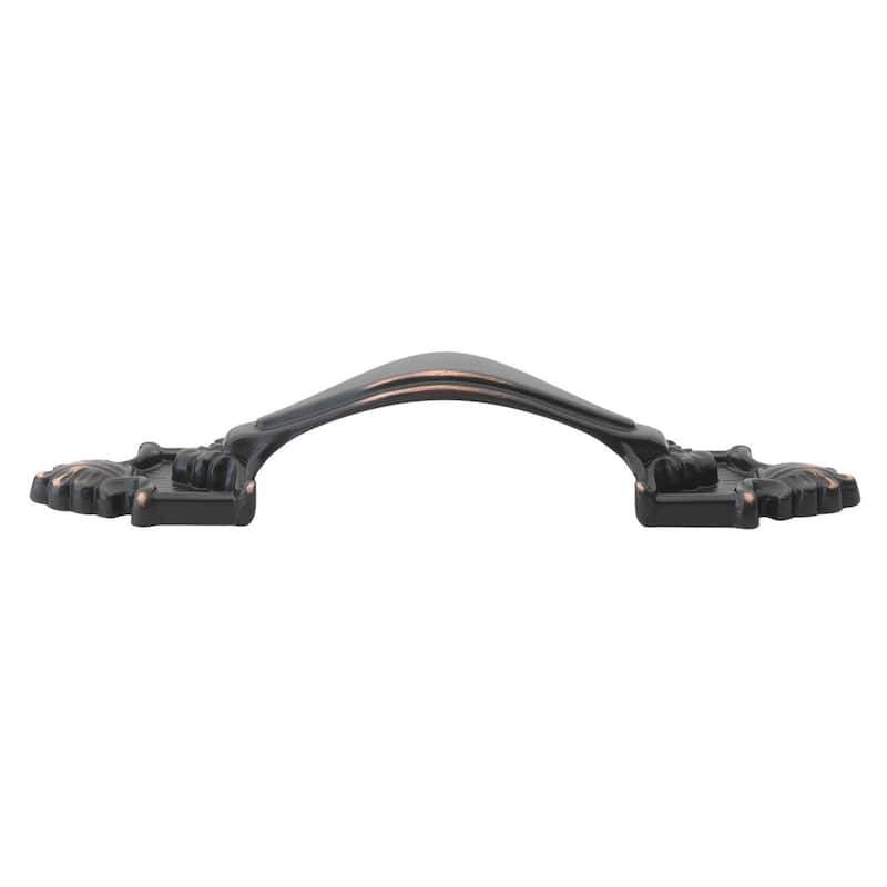 GlideRite 3.5-inch Oil-Rubbed Bronze Cabinet Pulls (Case of 25) - 25 Pack