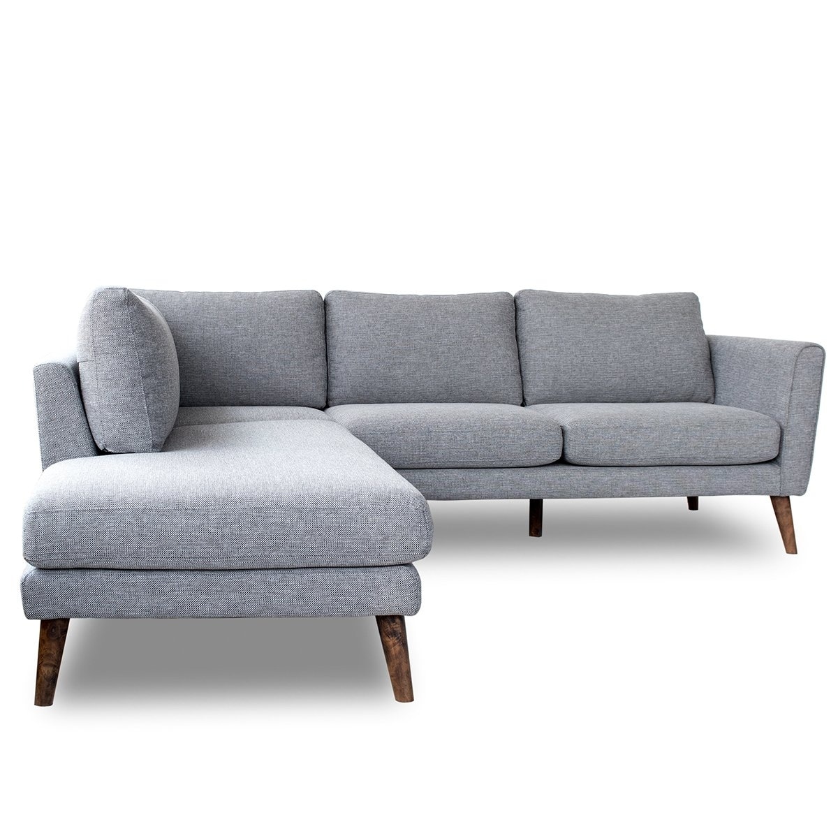 Bloom Living Room Corner Polyester Blend Sectional Sofa