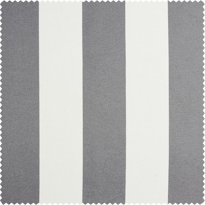 Exclusive Fabrics Villanova Striped Grommet Waterproof Light Filtering Outdoor and Indoor Curtains (1 Panel)
