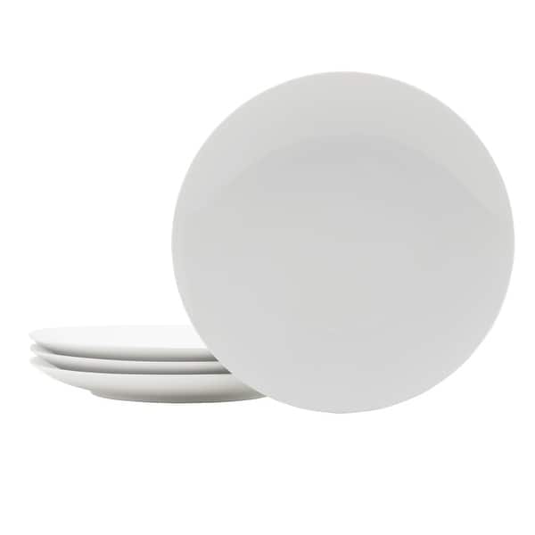Everyday White Set of 4 Coupe Dinner Plate, 10.5-Inch - 10.5 Inch