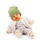 preview thumbnail 2 of 3, Gotz: Muffin Baby 13" Urban Stripes Soft Doll, Cotton Wool Filled, Kids
