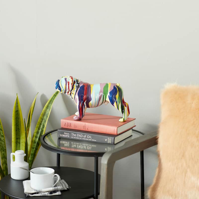 The Novogratz Multi Colored Polystone Various Animal Sculpture