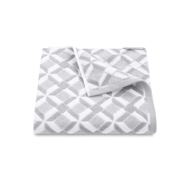 Martex Geo Blue Bath Towel - Bath Towel - Grey