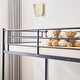 preview thumbnail 26 of 28, Twin Over Twin Bunk Bed For Kids Teens Adults, Heavy Duty Metal Bunk Bed With Ladder