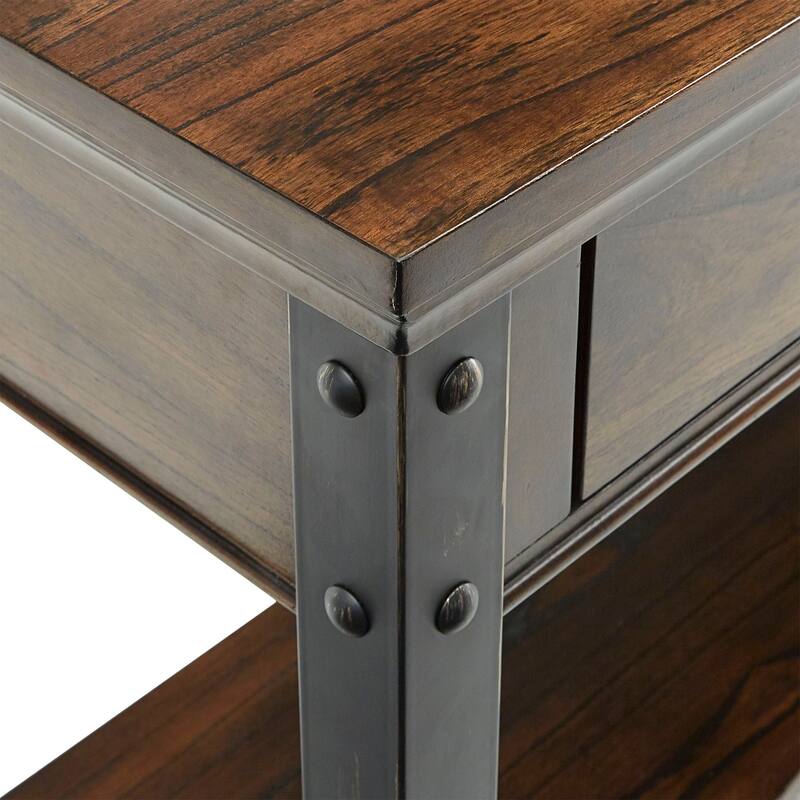 Richter Wood Finish Sofa Table by iNSPIRE Q Classic - Sofa Table