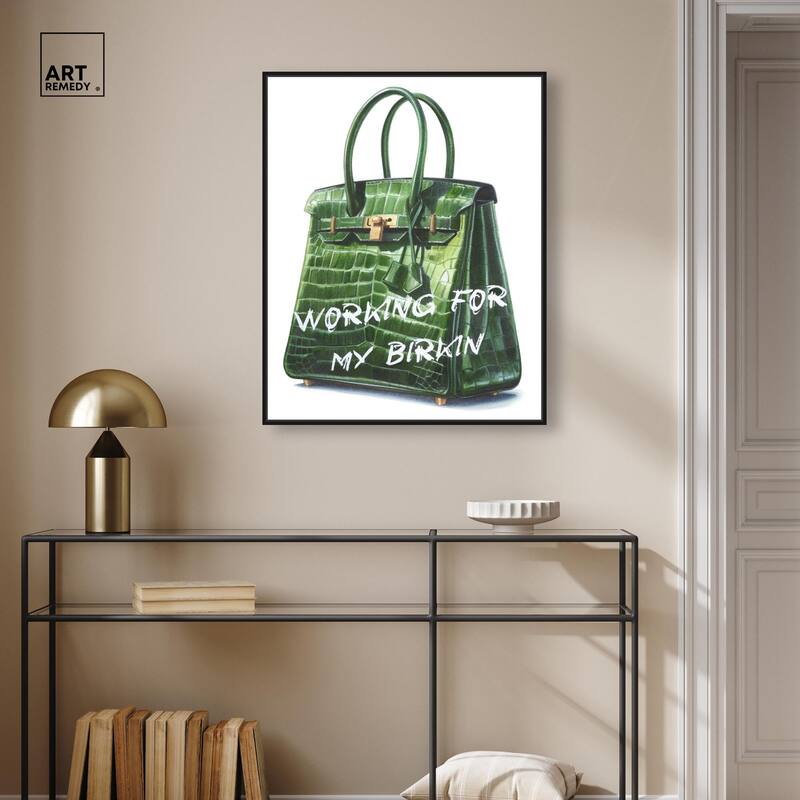 Doll Memories - Greeny Dream Canvas by Art Remedy