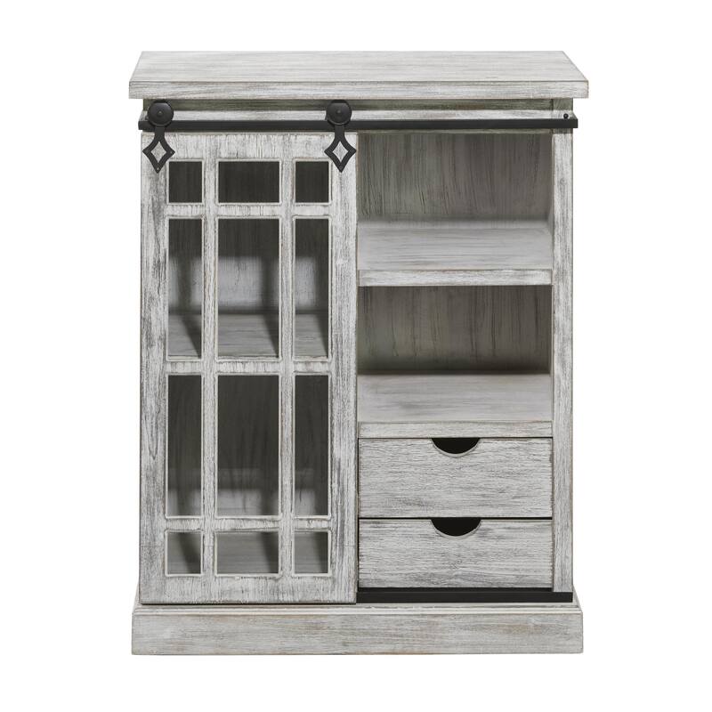 Wood Room Cabinet - White - Roche River Decor