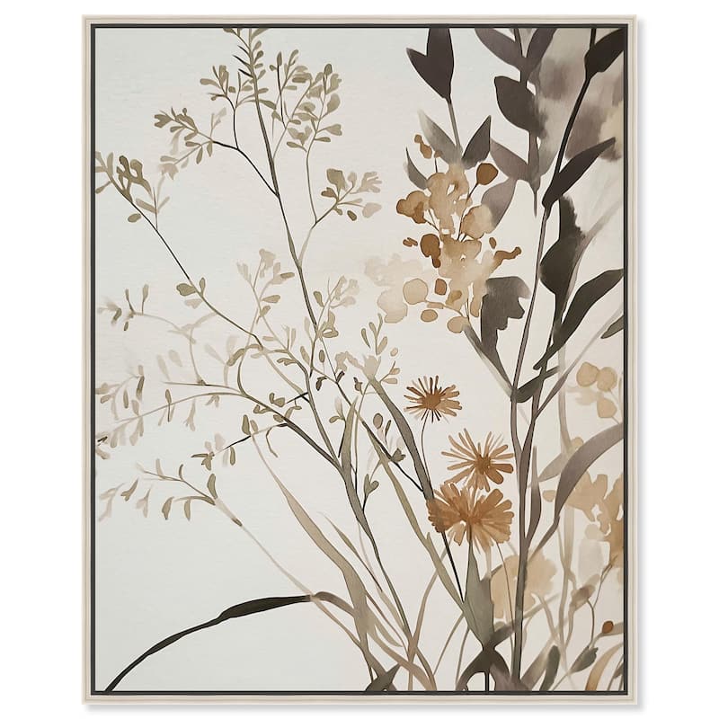 Meadow's Murmur I Canvas by Art Remedy - Silver - 16" x 20"