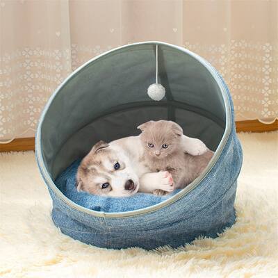 Pet Bed Supplies Folding Four Seasons Applicable Fashionable Goods Cute Soft Warm Non-slip Washing