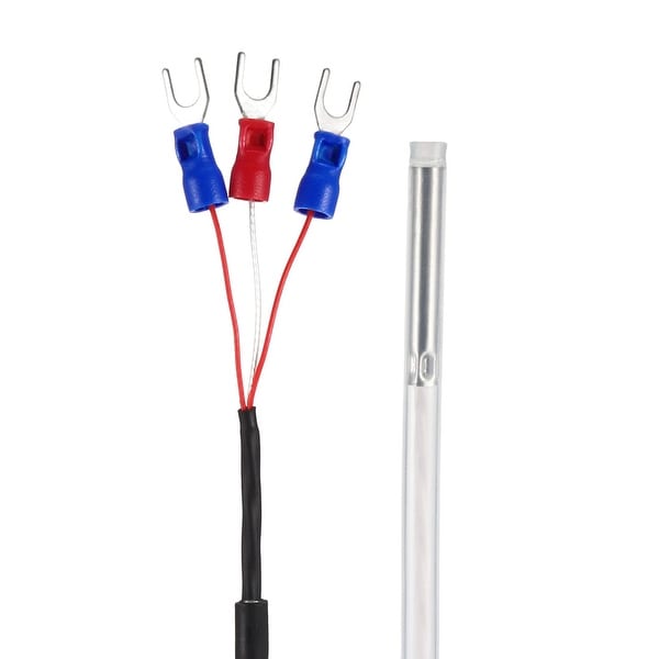 Pt100 Temperature Sensor Probe Screw Type Thermocouple 3 Meters Cable 