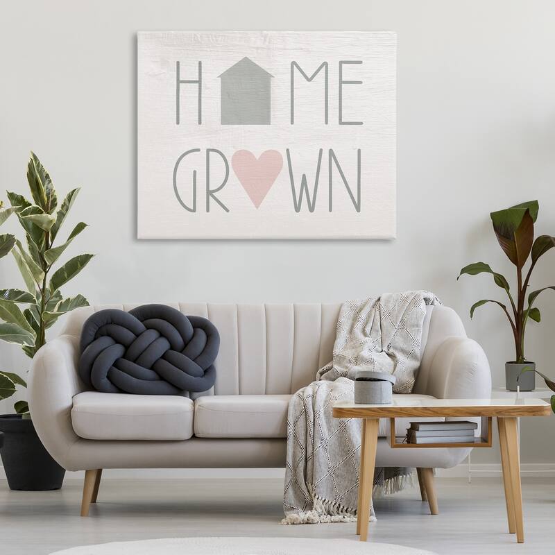 Stupell Home Grown Country Words Canvas Wall Art Design By Lil' Rue