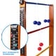 preview thumbnail 3 of 7, GSE™ Premium Solid Wood Ladder Ball Toss Game Set with Ladder Ball Bolas & Carrying Case - Wooden Ladder Set