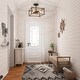 preview thumbnail 5 of 6, Modern Farmhouse 4-Light Semi-flush Mount Foyer Cage Ceiling Lights - L12.5"x W12.5"x H12"