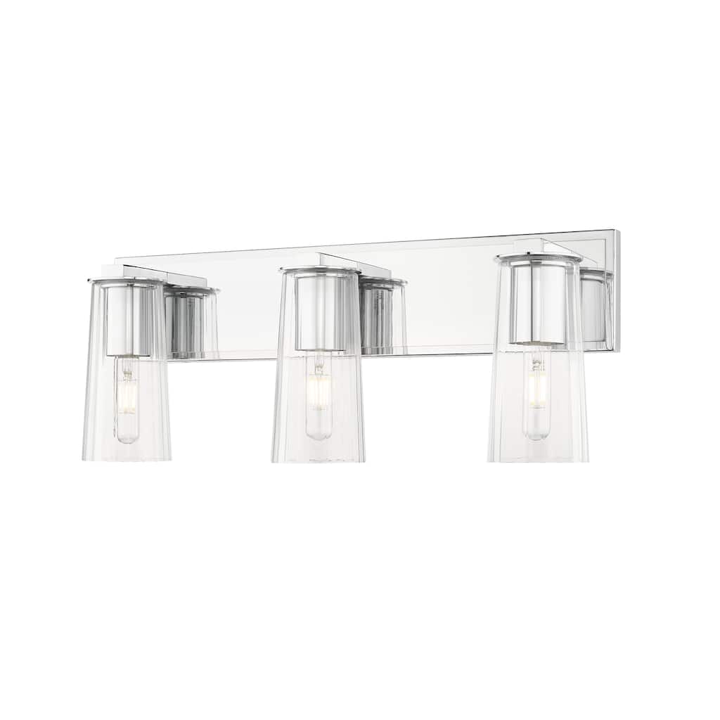 Titus 3 Light Vanity in Chrome