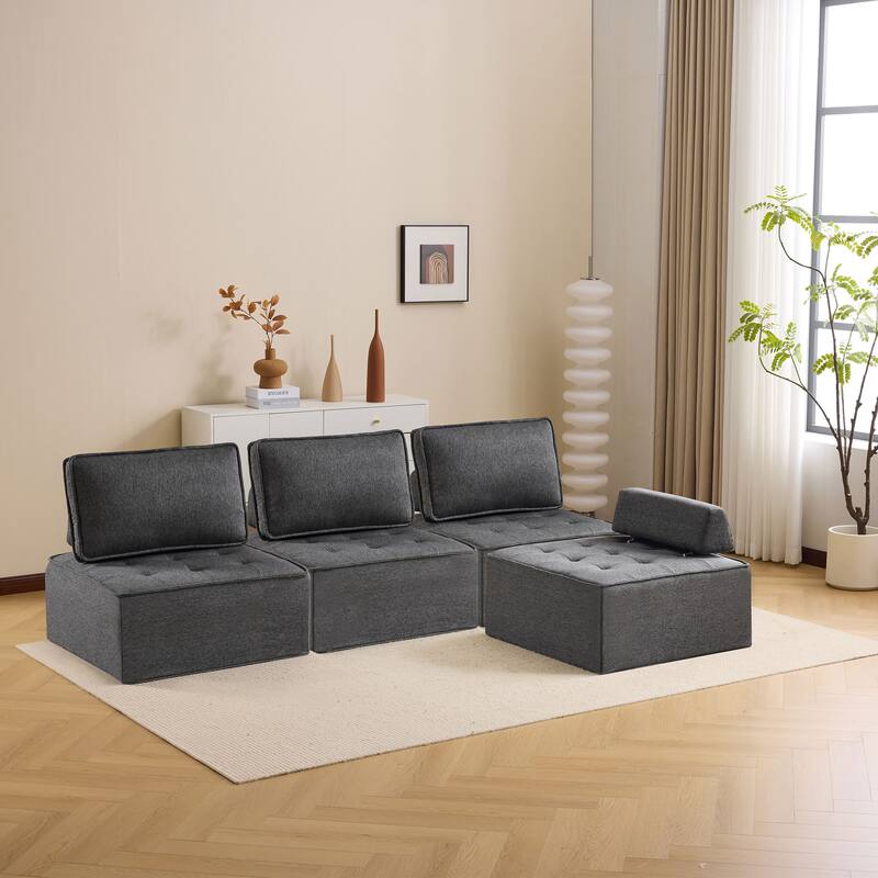 Multiple modules sofa