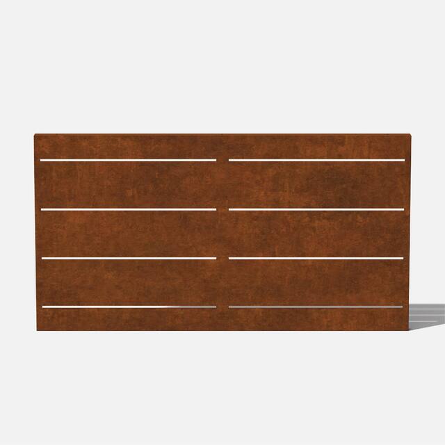 Veradek Corten Steel Screen Panel