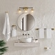 preview thumbnail 12 of 18, JONATHAN Y Ellis 26" 3-Light Farmhouse Cottage Vanity Light with Bathroom Hardware Accessory Set, (5-Piece)
