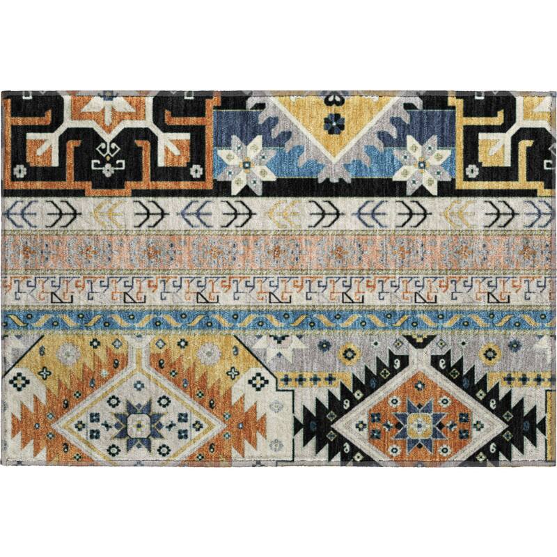 Premium Washable Super Soft Boho Global Aniston Mayfield Rug