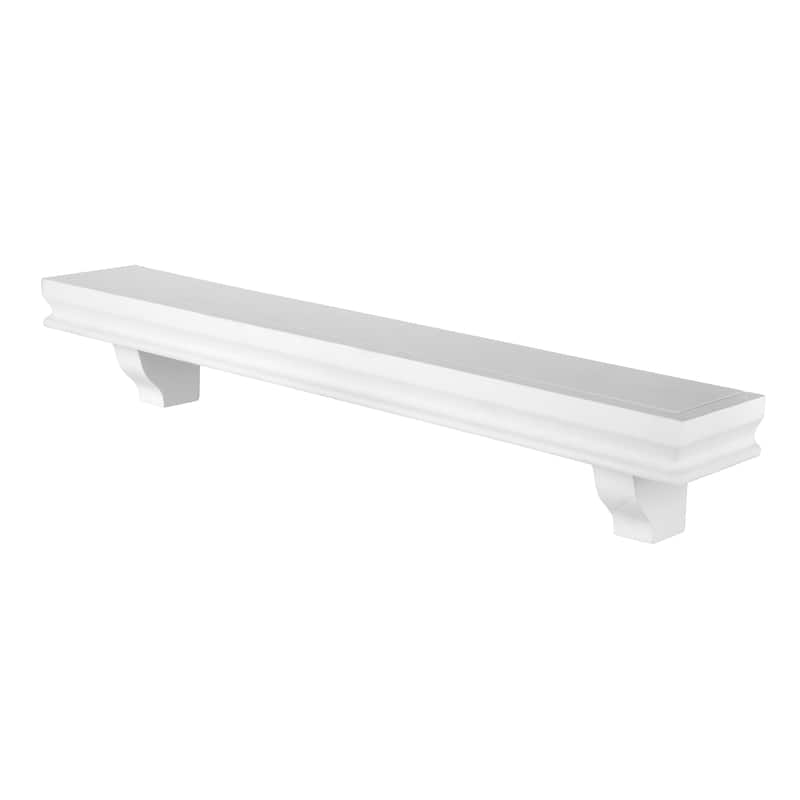Danya B. 24" Floating Display Ledge Wall Shelves - Set of 2