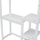 preview thumbnail 15 of 19, House-shaped Wooden Kids Writing Desk,Study Table with Shelves